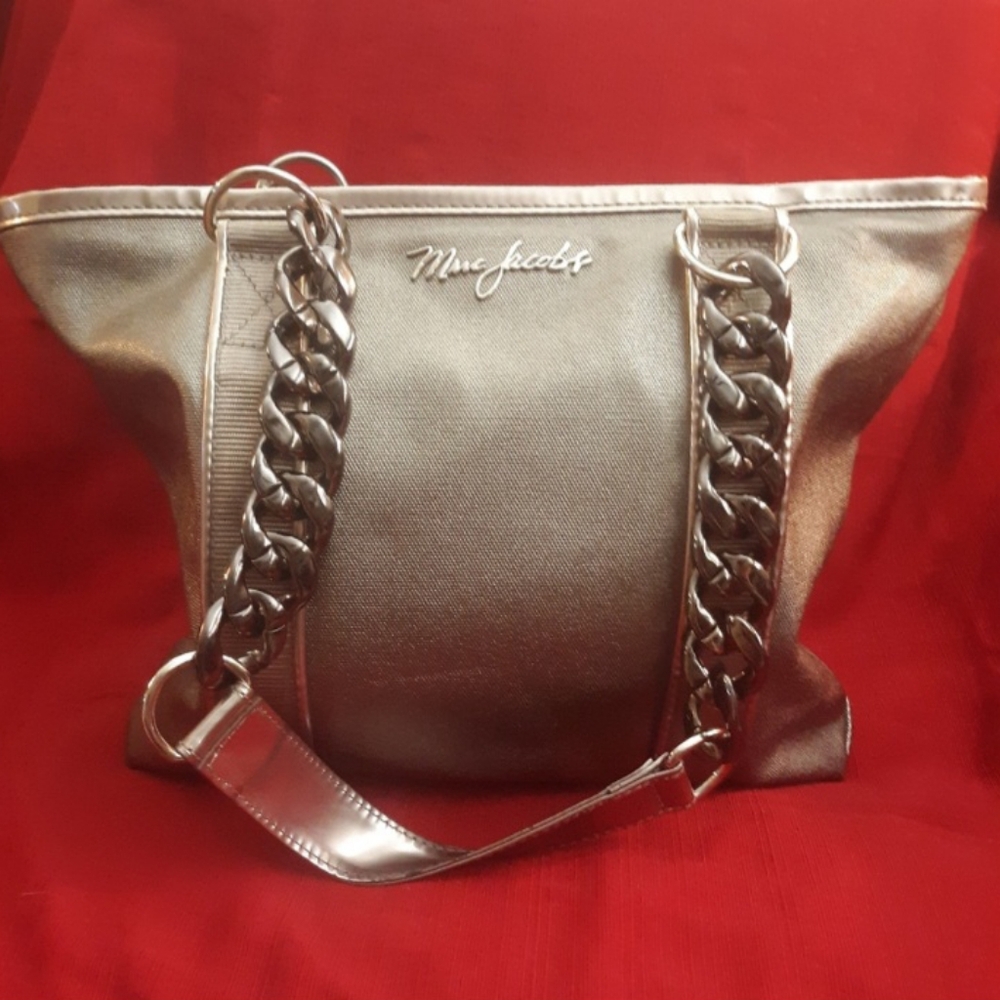 Light Gold Marc Jacobs Handbag Purse Tote Bag - Picture 5 of 12